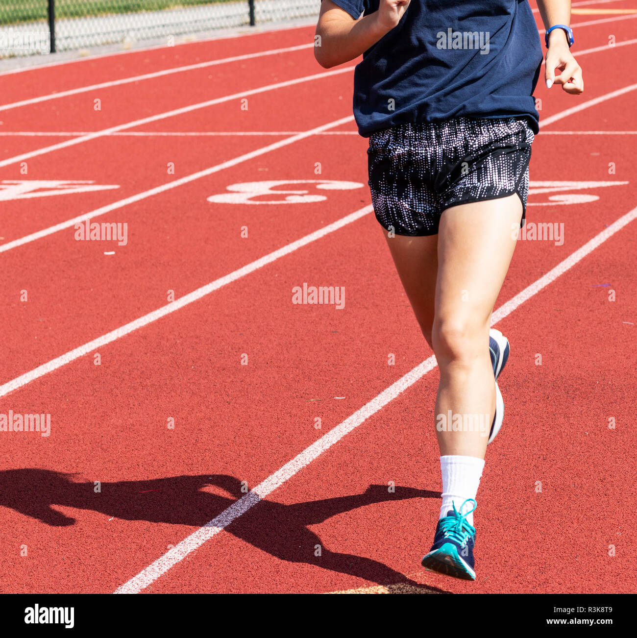 Girl Running On Track: Over 41,931 Royalty-Free Licensable Stock Photos