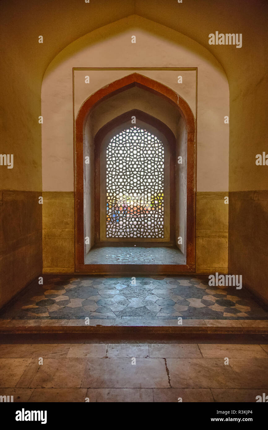 Humayun's tomb interior hi-res stock photography and images - Alamy