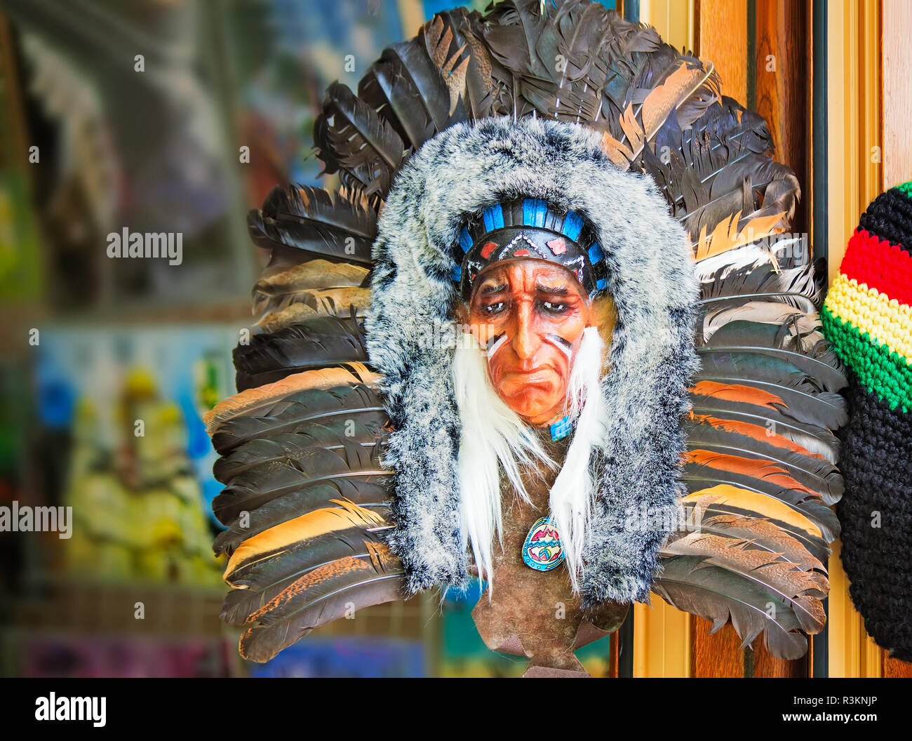 Indian chief mascot hi-res stock photography and images - Alamy