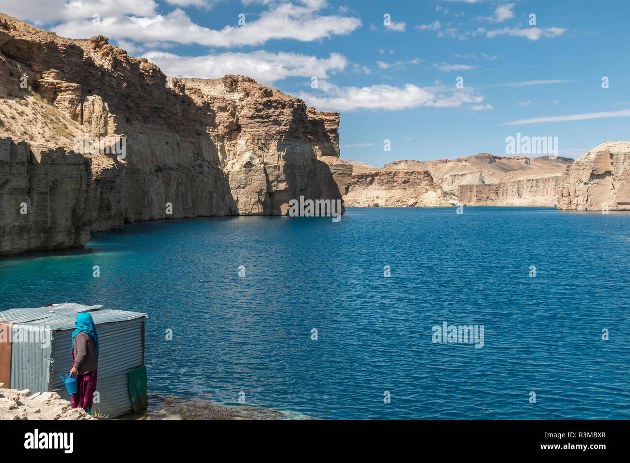 Lake Band-e-Amir, Afghanistan Stock Photo