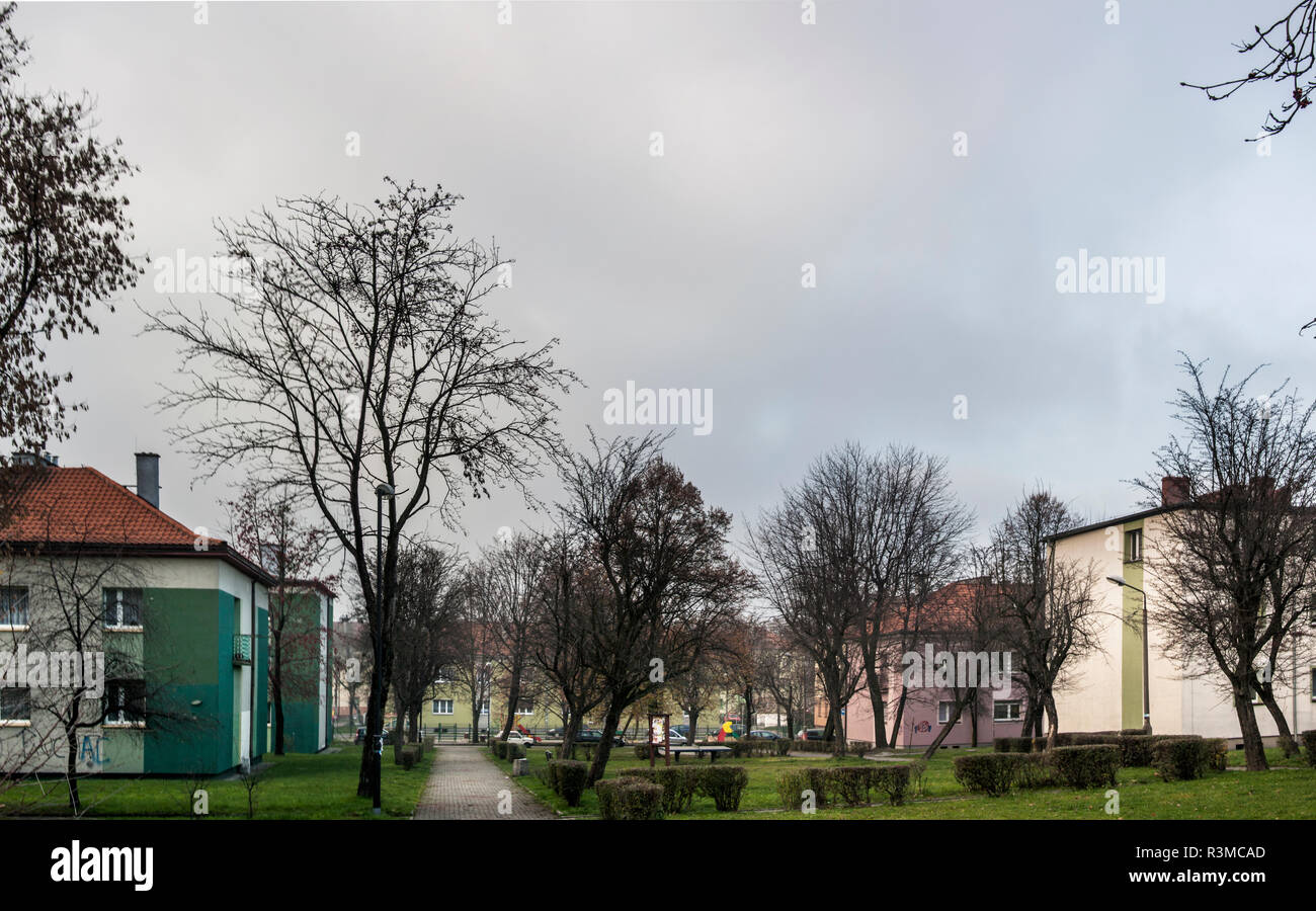 Housing in Poland, East Europe Stock Photo Alamy