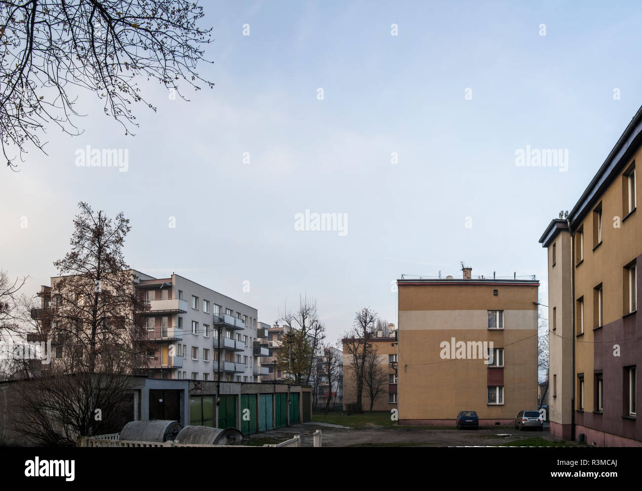 Housing in Poland, East Europe Stock Photo