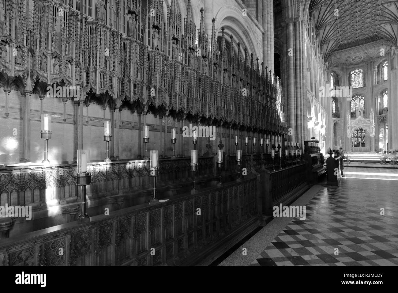 Peterborough city centre Black and White Stock Photos & Images Alamy