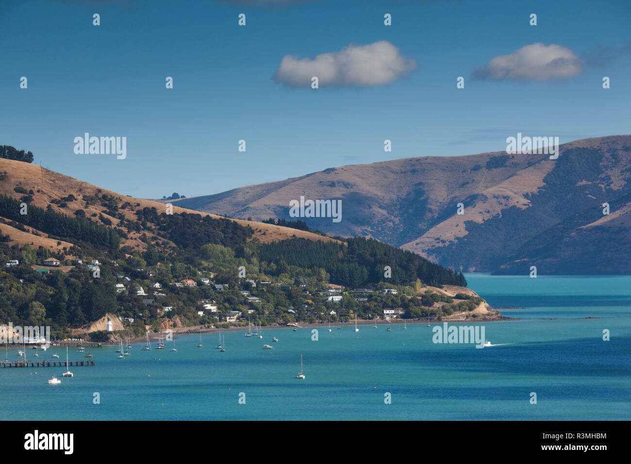 akaroa south island new zealand