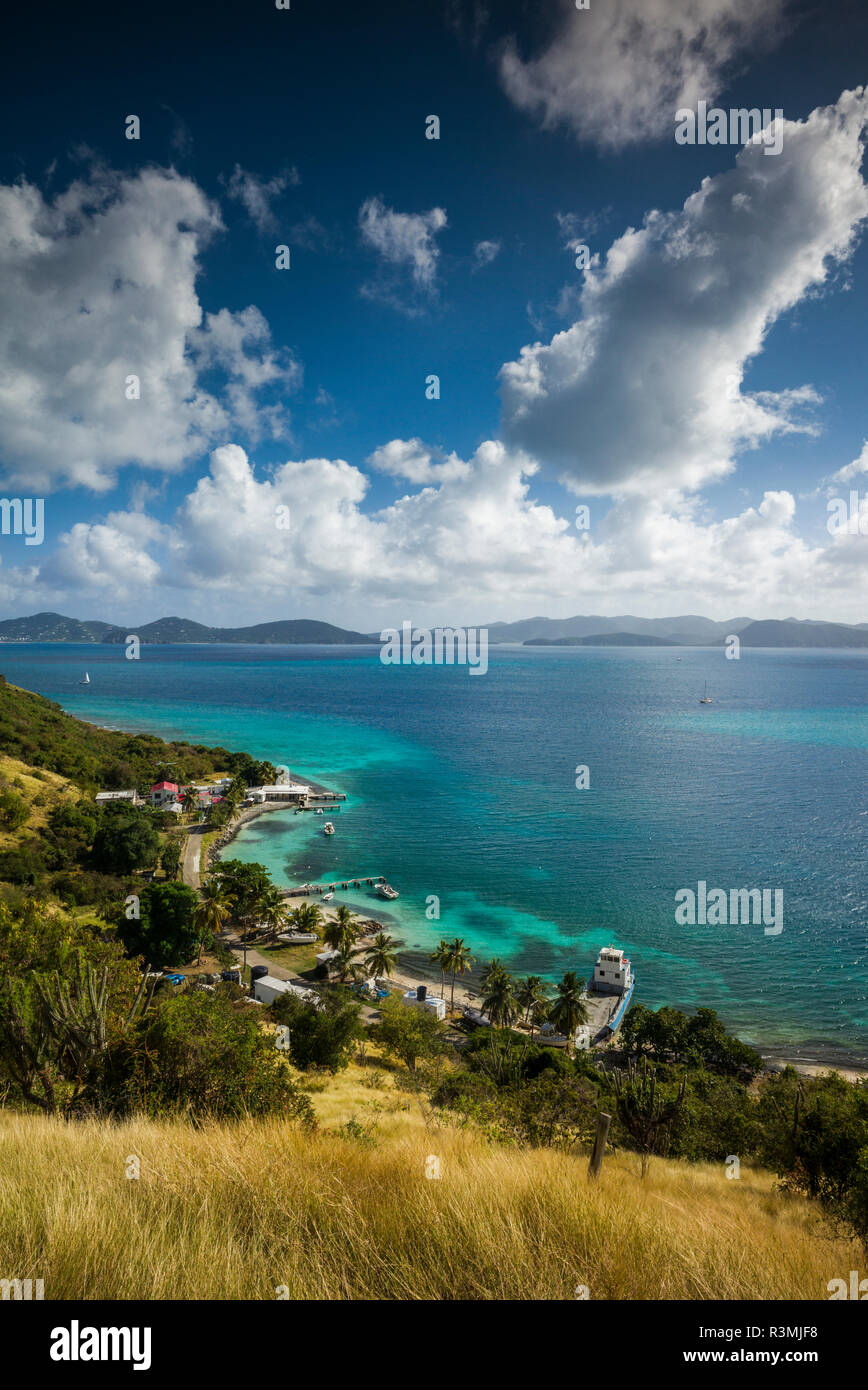 British Virgin Islands, Jost Van Dyke. Little Harbour Stock Photo Alamy