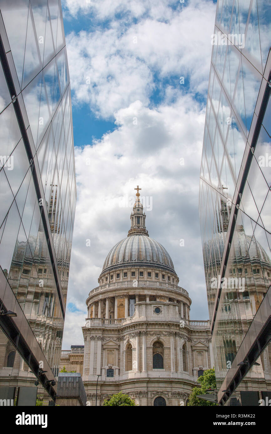 St Paul Cathedral in London, England Stock Photo