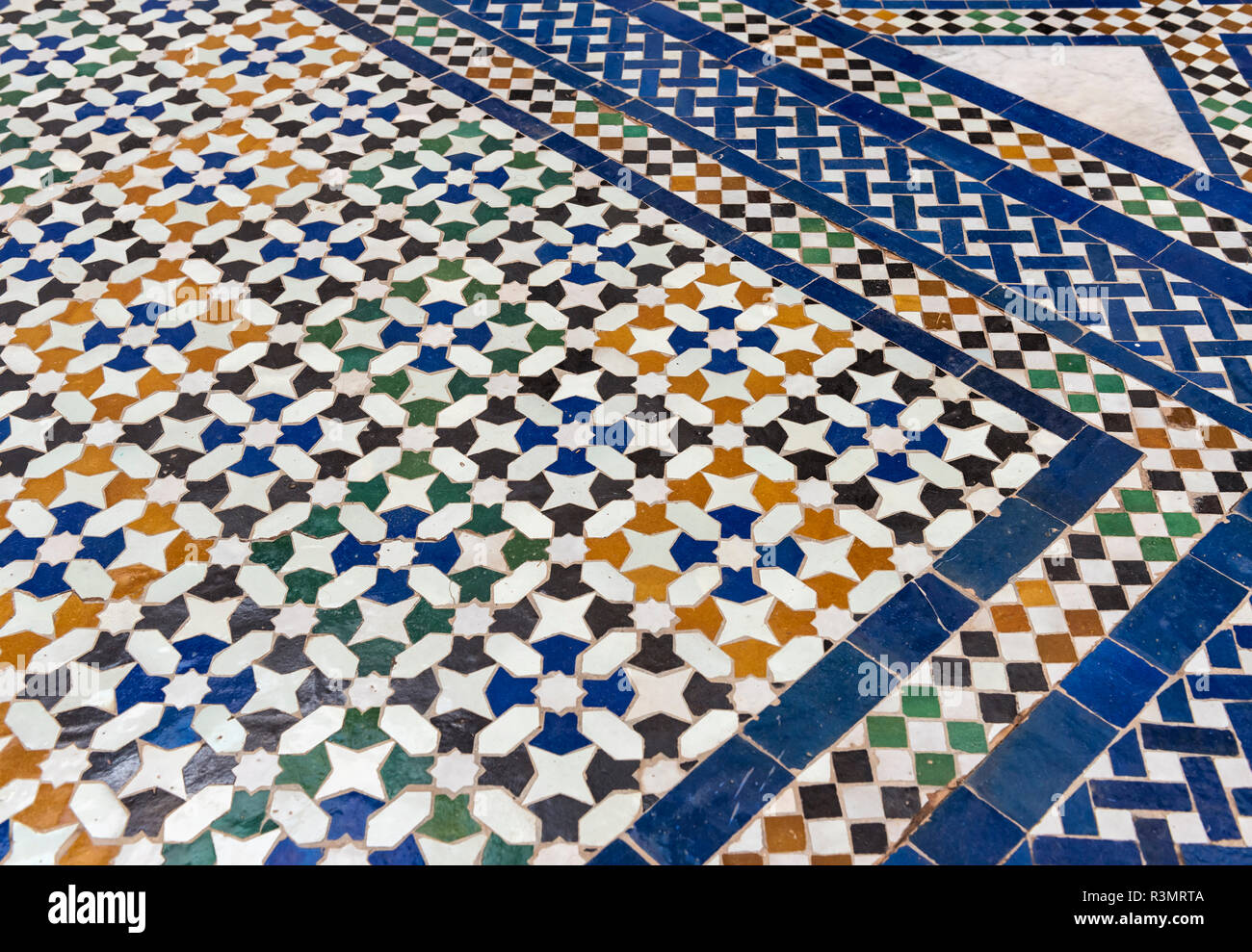 Close up of mosaic floor tiles hi-res stock photography and images - Alamy