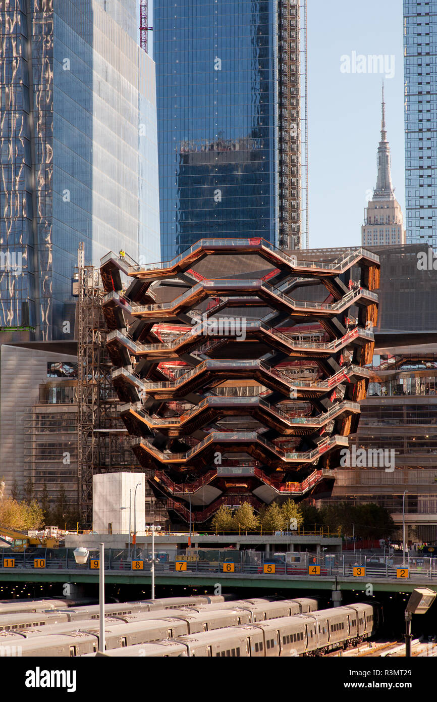 Vessel the landmark Thomas Heatherwick studiodesigned structure under