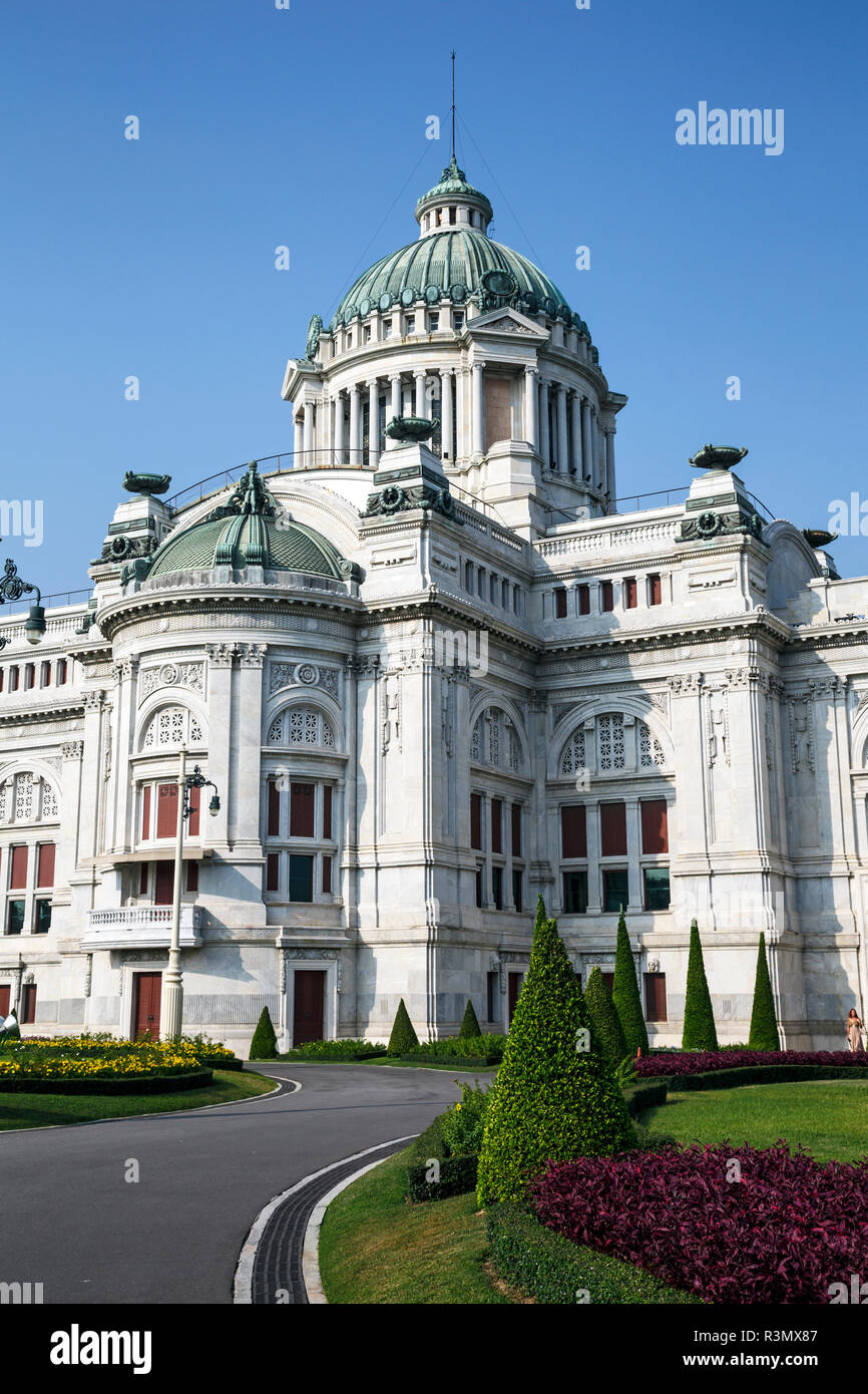 Bangkok, Thailand. The Ananta Samakhom Throne Hall in Thai Royal Dusit ...