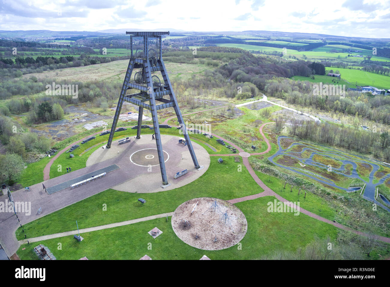 The Barony A Frame Colliery Site Stock Photo Alamy