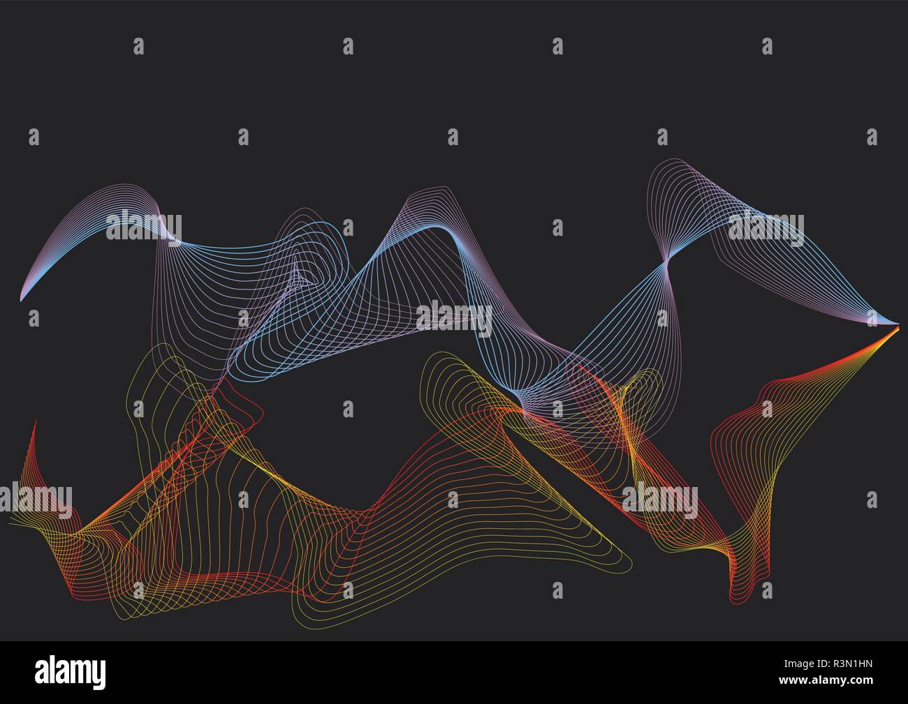 Abstract wave background Vector Illustration Stock Vector Image & Art ...