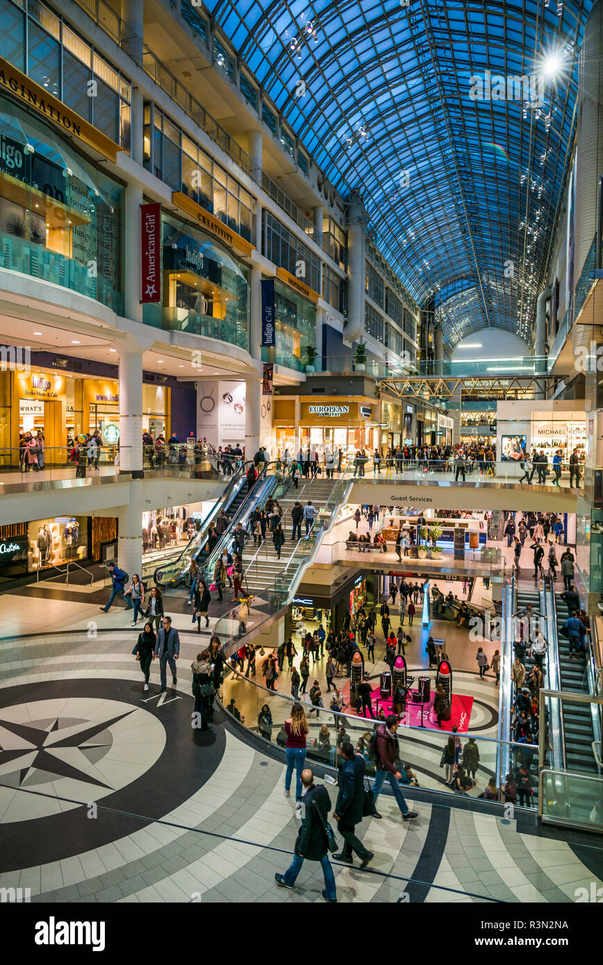 Canada, Ontario, Toronto, Eaton Centre shopping mall Stock Photo - Alamy