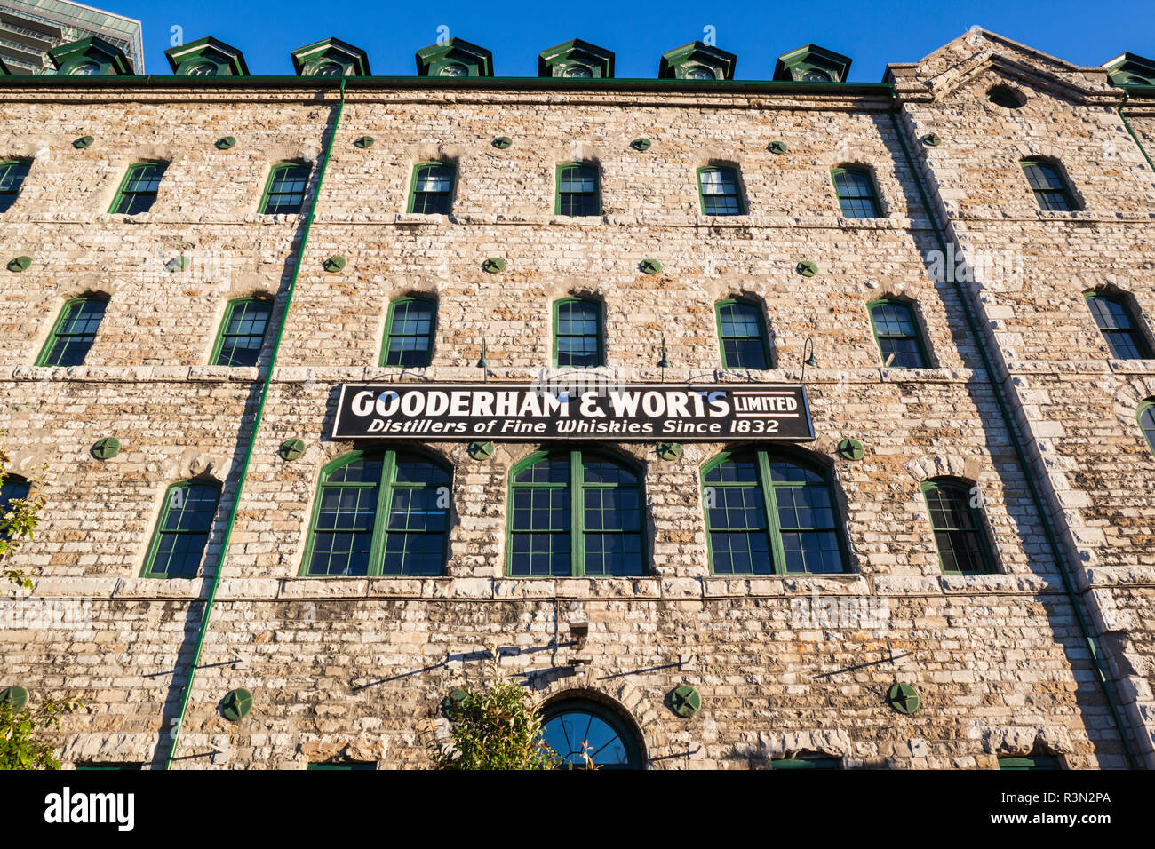Canada, Ontario, Toronto, Distillery District, Gooderham and Worts