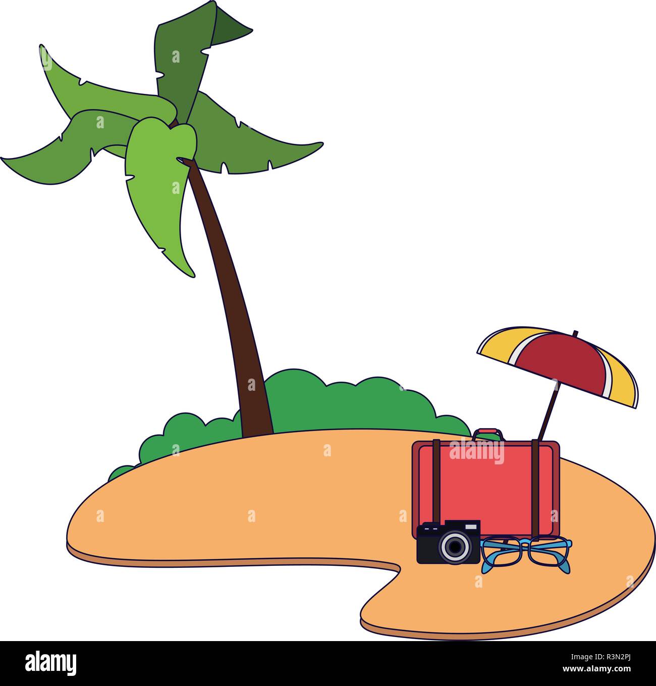 Beach and summer Stock Vector Image & Art - Alamy
