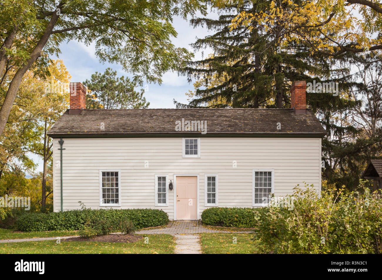 Canada, Ontario, Queenston, Laura Secord Homestead, home of loyalist of