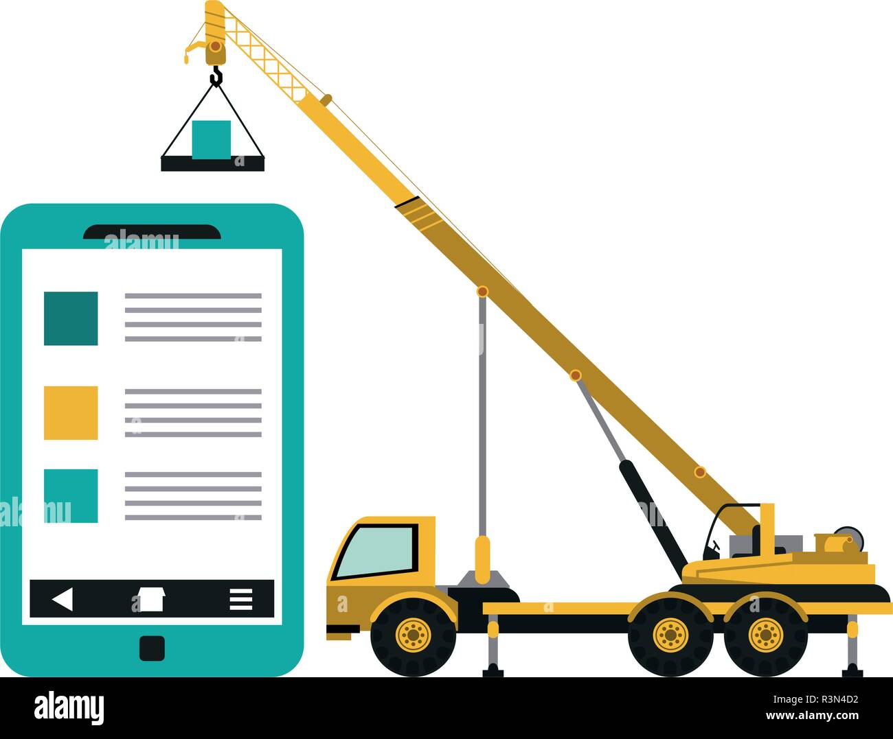 Website under construction Stock Vector Image & Art - Alamy