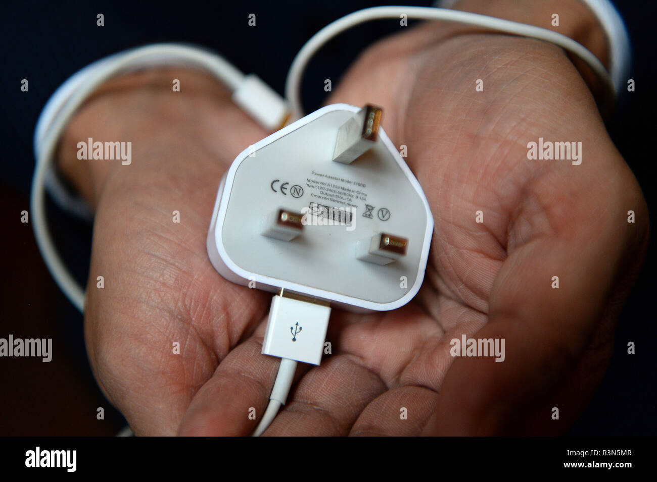 Apple Iphone Charger High Resolution Stock Photography and Images - Alamy
