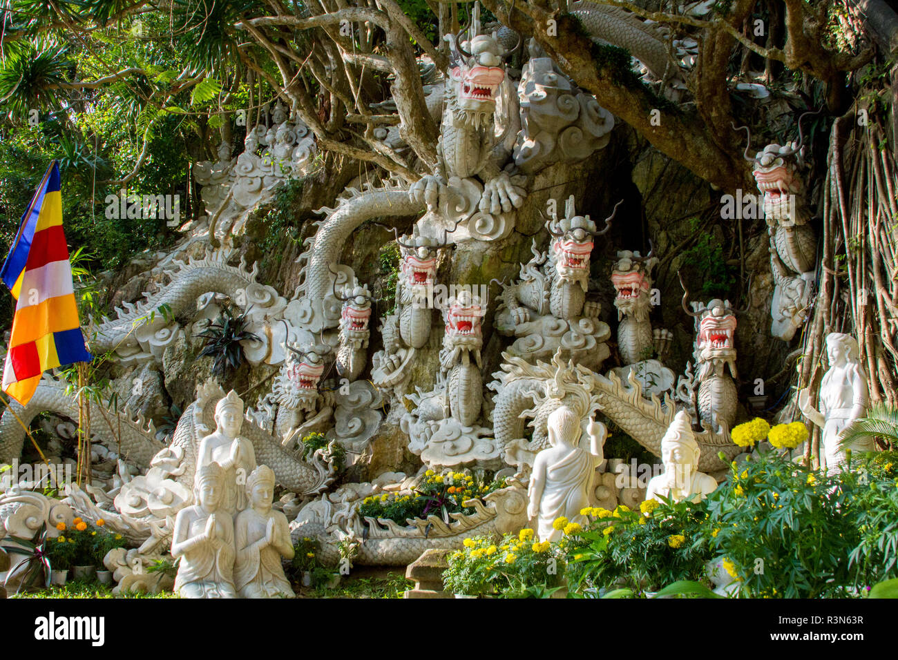 Linh Ung Pagoda. Marble Mountain, Vietnam. Stock Photo