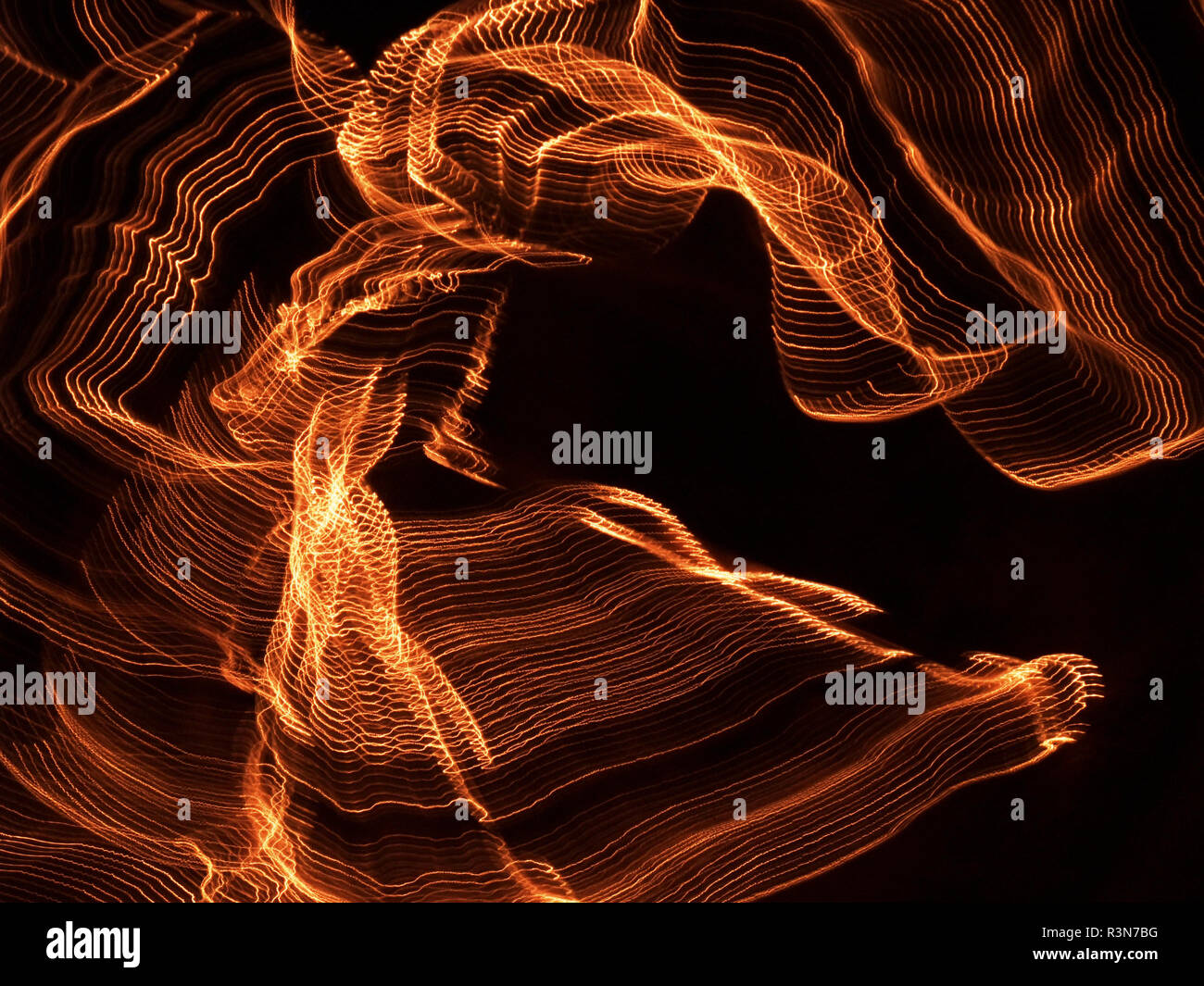 stringed light effect Stock Photo - Alamy