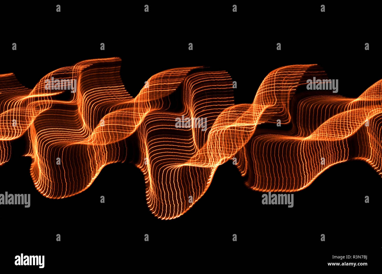 stringed light effect Stock Photo - Alamy