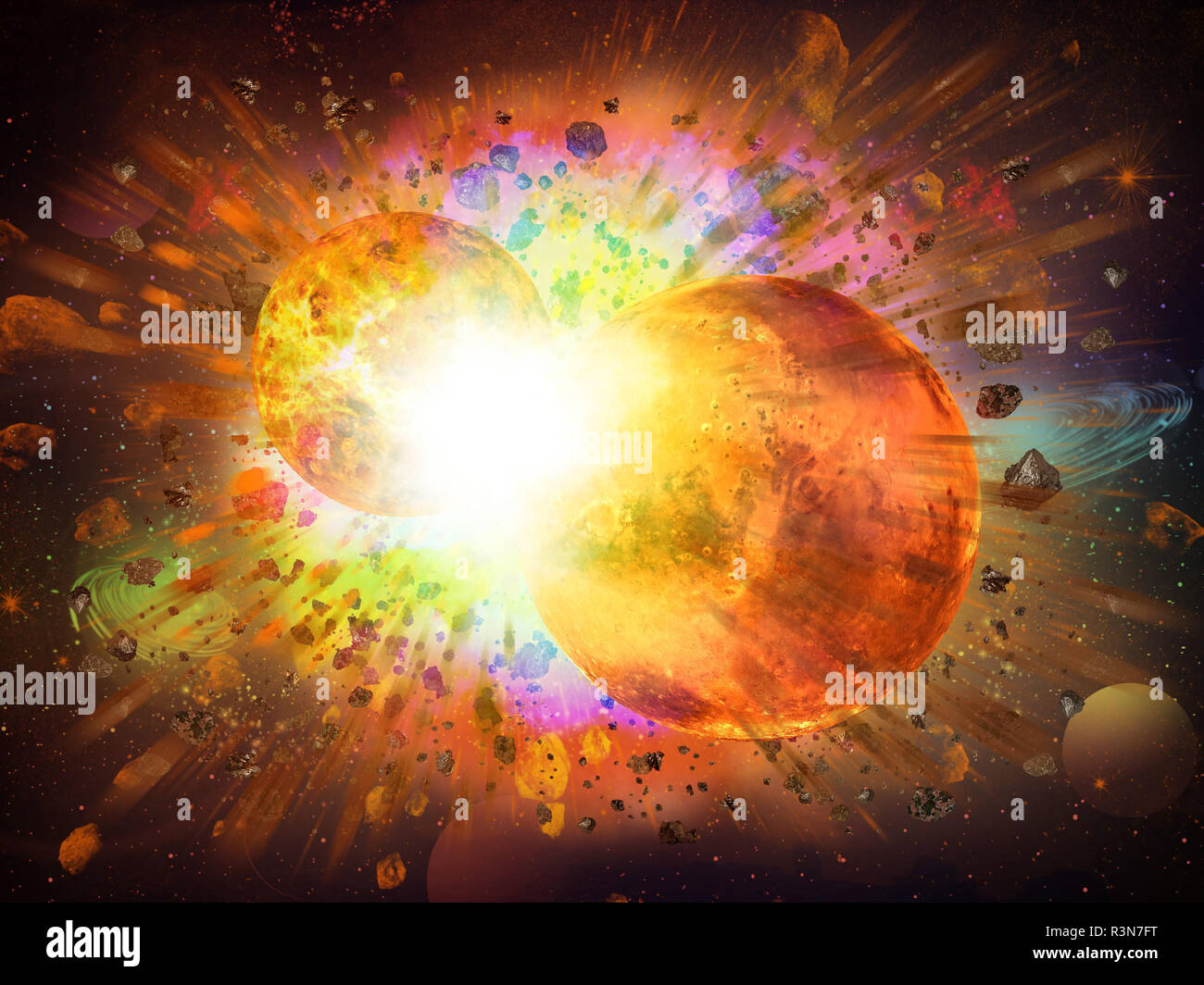 Flames Fire Earth Globe High Resolution Stock Photography and Images