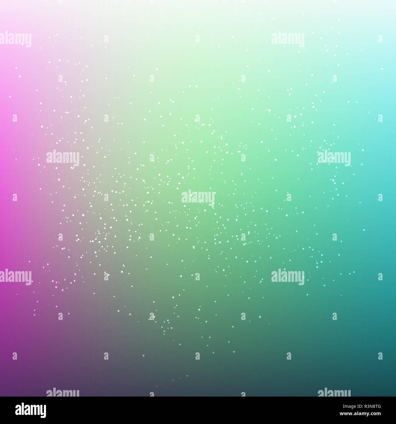 Multicolor dust background. Gradient color mesh backdrop Stock Vector