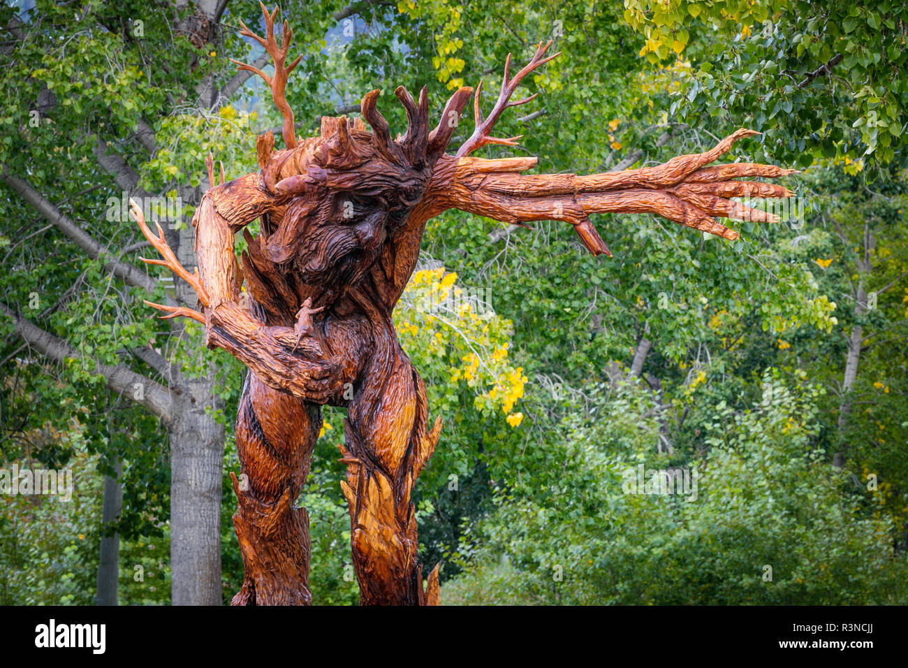 Human form in tree hi-res stock photography and images - Alamy