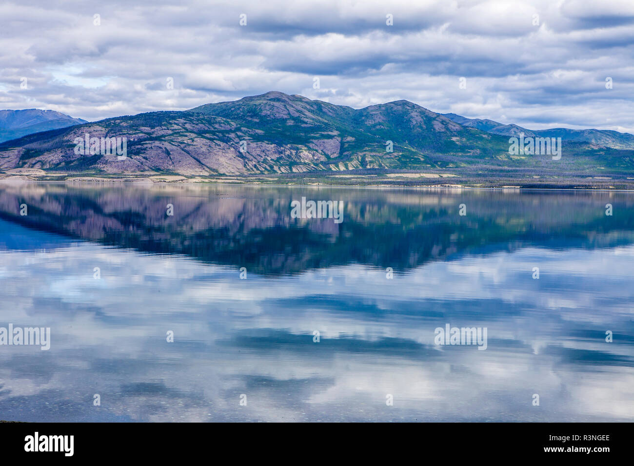 Canada, Yukon Territory, Destruction Bay, Kluane National Park and