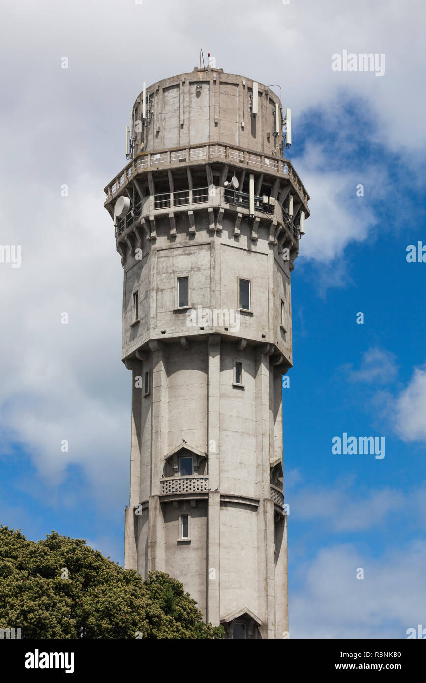 New Zealand, North Island, Hawera. Hawera Water Tower Stock Photo Alamy