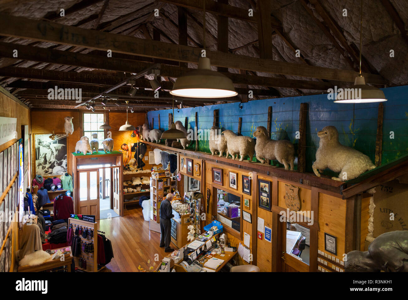 New Zealand, North Island, Masterton. The Wool Shed, National Museum of