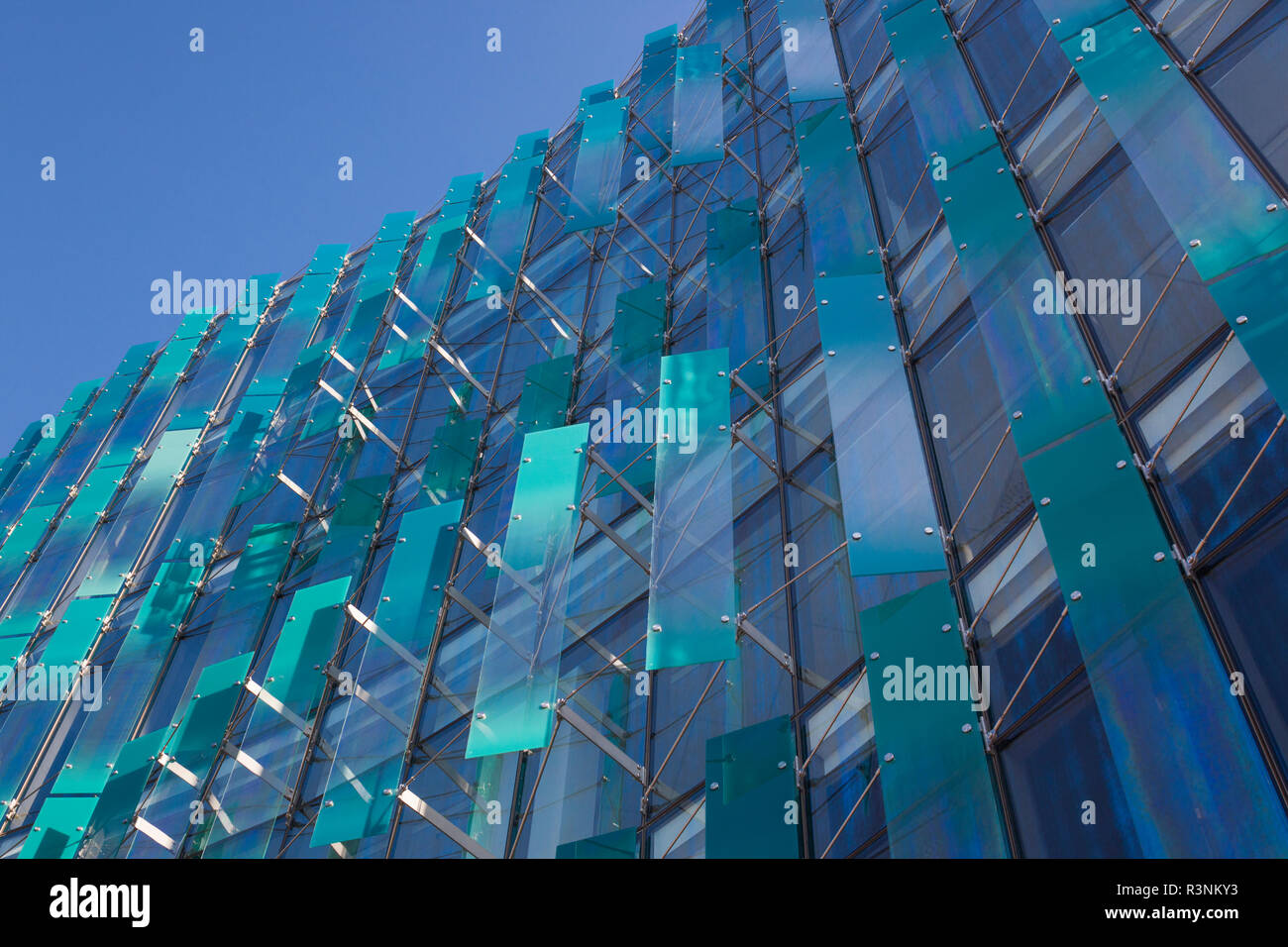 New Zealand, South Island, Christchurch, 51 Cambridge Terrace, one of the first office building built since 2011 earthquake, Jasmax Architects Stock Photo