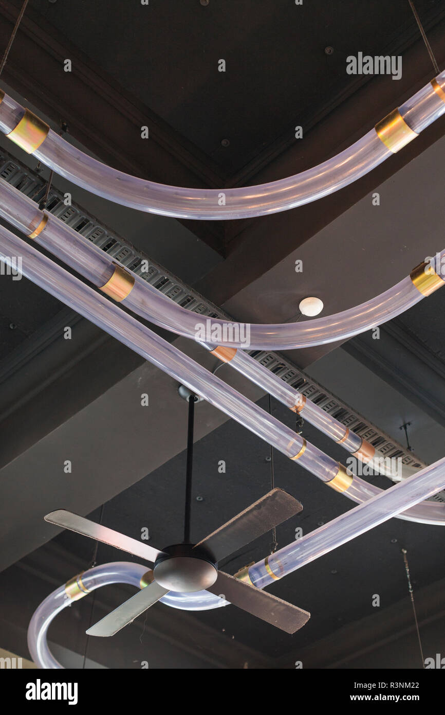 New Zealand, South Island, Christchurch, C1 Espresso cafe, located in