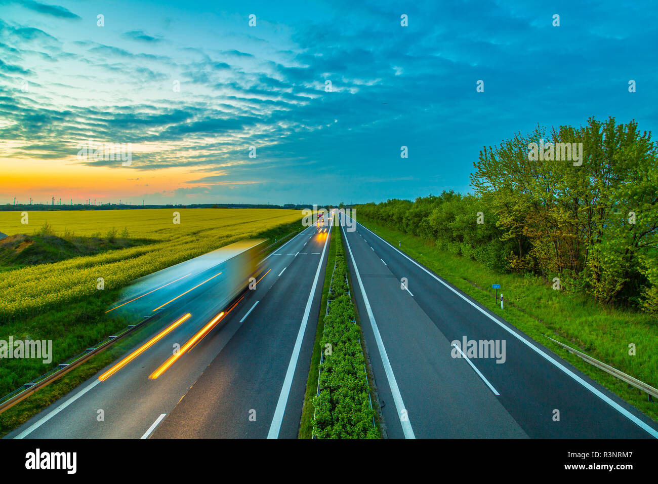 Autobahn - Germany Stock Photo - Alamy