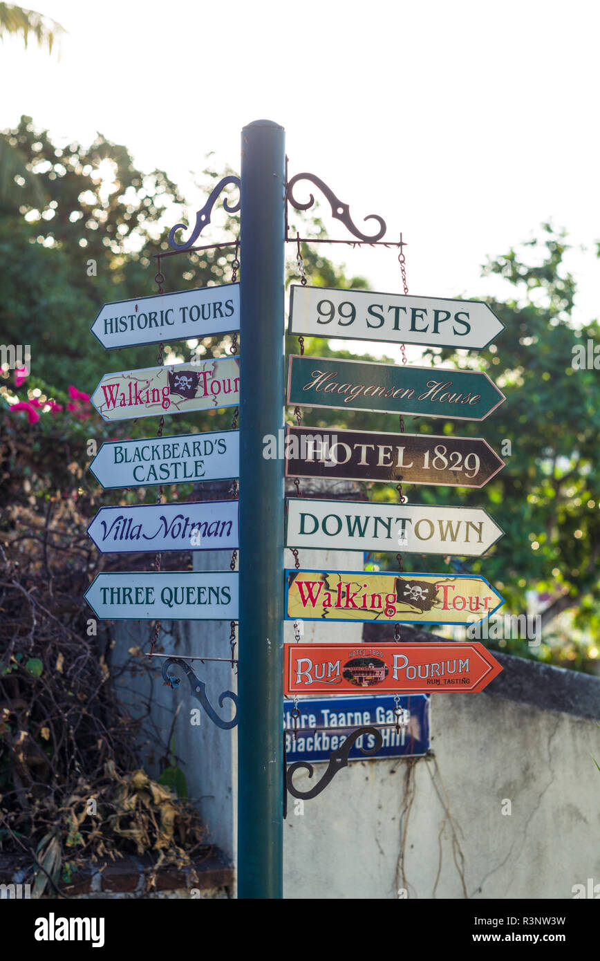 Sign st thomas virgin islands hi-res stock photography and images - Alamy