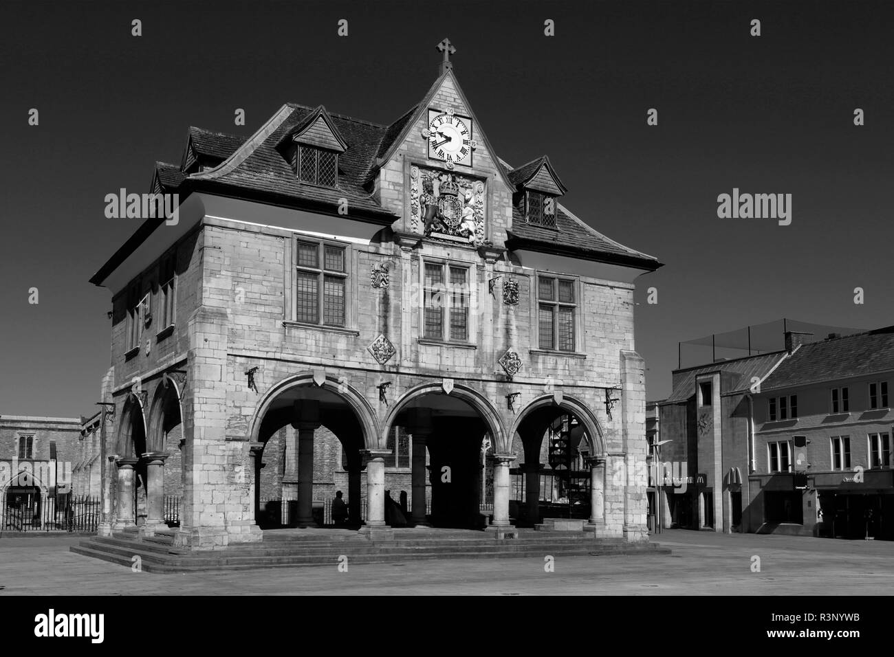 Peterborough city market Black and White Stock Photos & Images Alamy