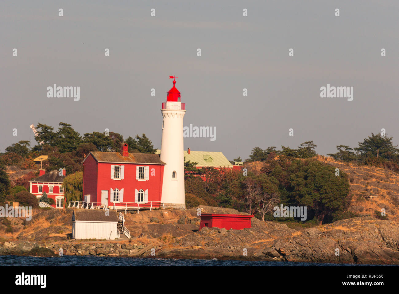 Fisgard Lighthouse, Ford Rodd Hill, Victoria, British Columbia, Canada ...