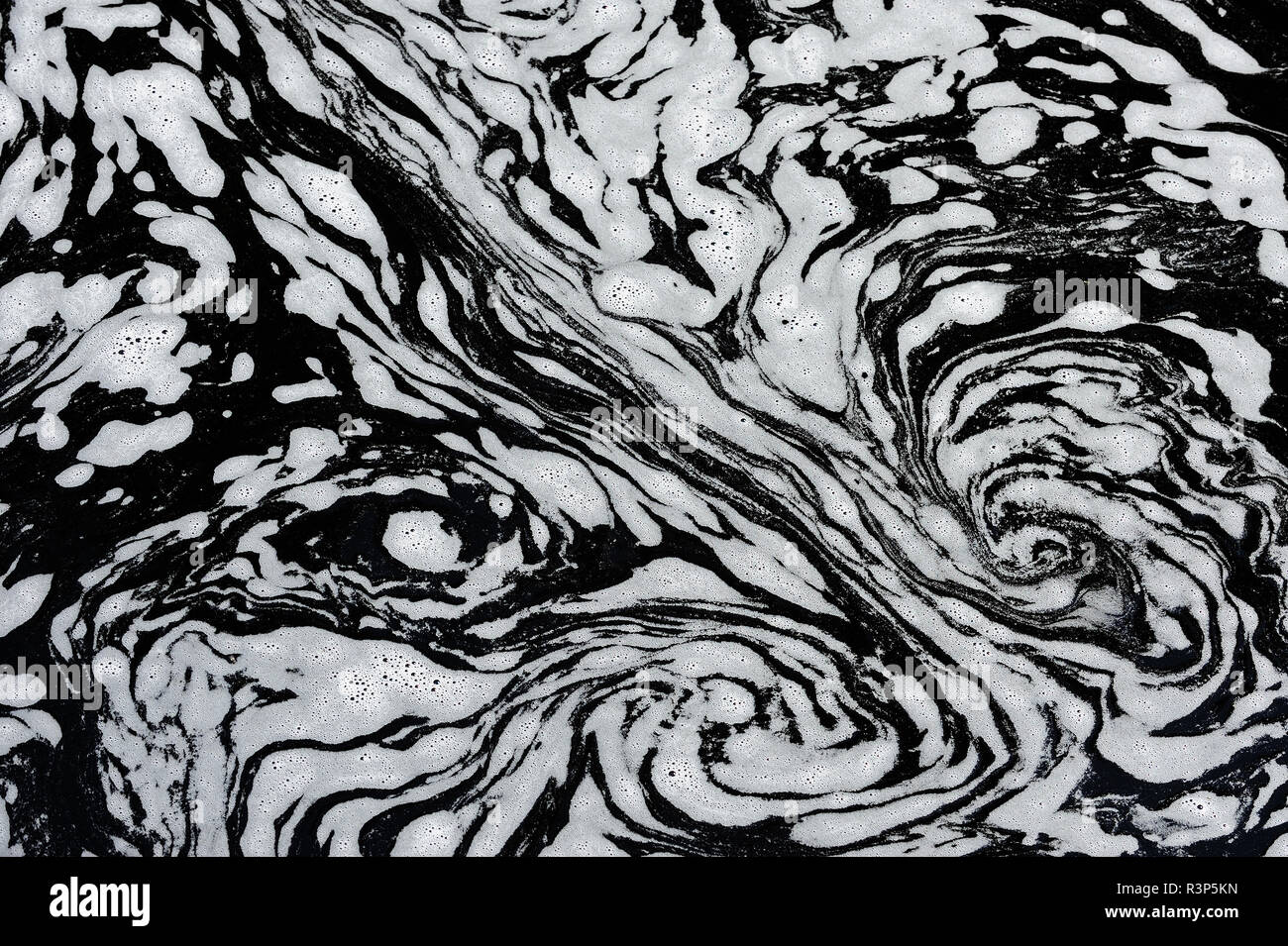 White Shell Rushing River Canada, Manitoba, Whiteshell Provincial Park. Swirling water in Reenie ...