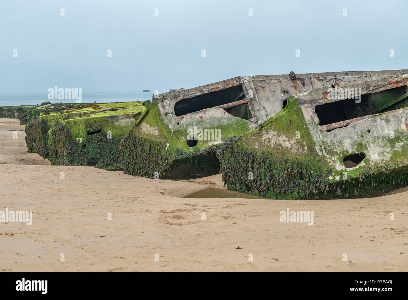 Arromanches, Normandy, France Stock Photo - Alamy