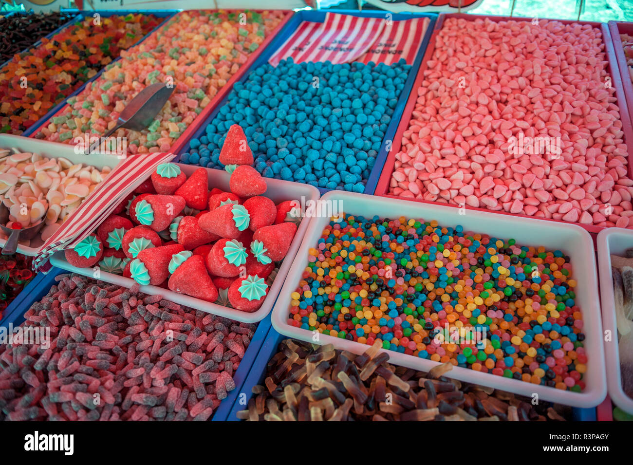 Candy shop, Honfleur, Normandy, France Stock Photo Alamy