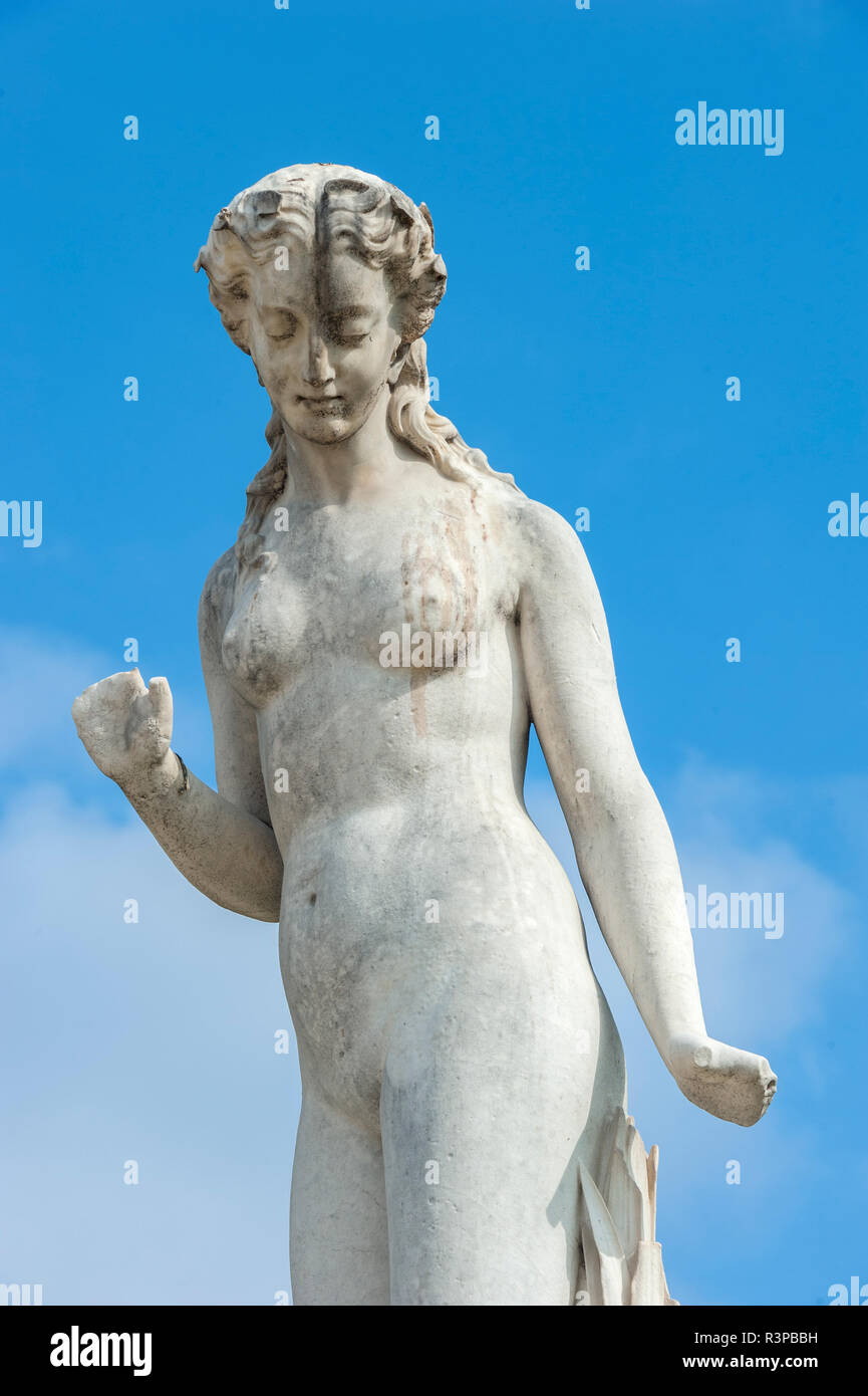 Louis Auguste Leveque, sculpture in Tuileries Garden, Paris, France Stock Photo