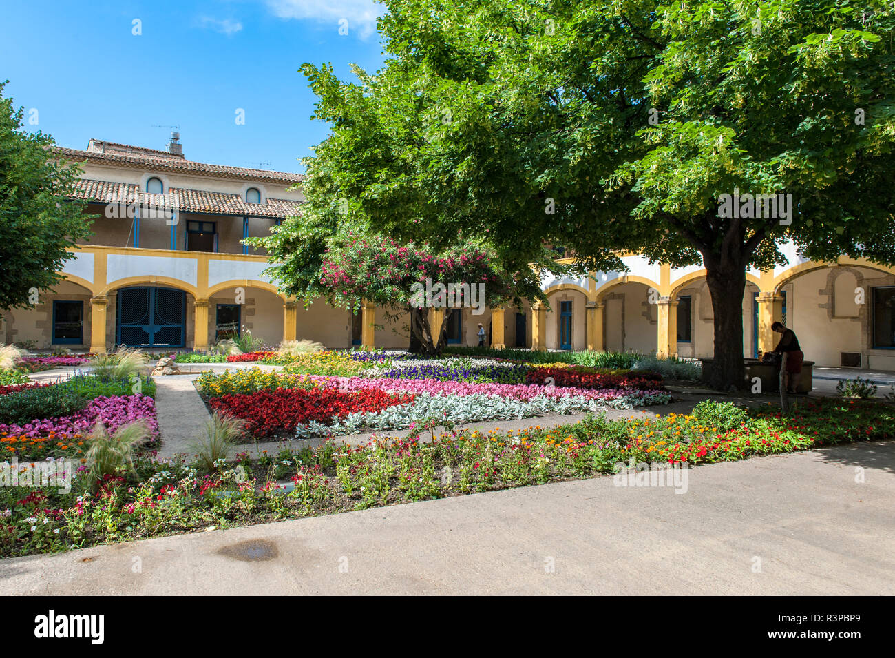 Espace Van Gogh, Arles, Provence, France Stock Photo