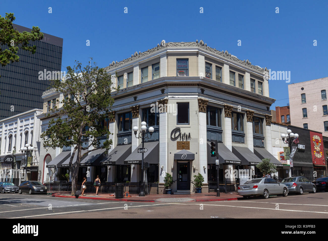 The Osetra Seafood & Steaks Restaurant in the Gaslamp Quarter, San