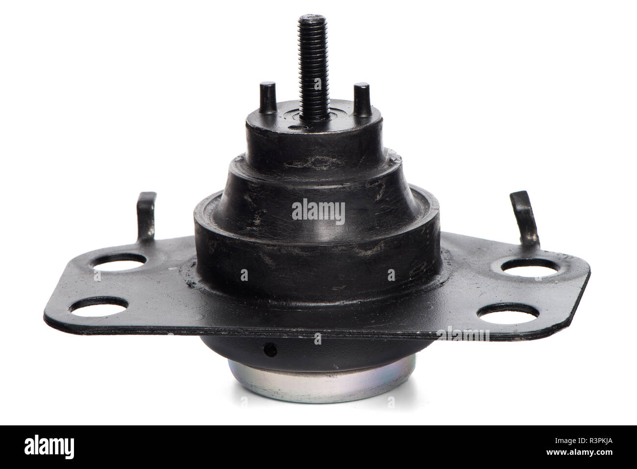 Car engine mouting holder isolated on white background Stock Photo - Alamy