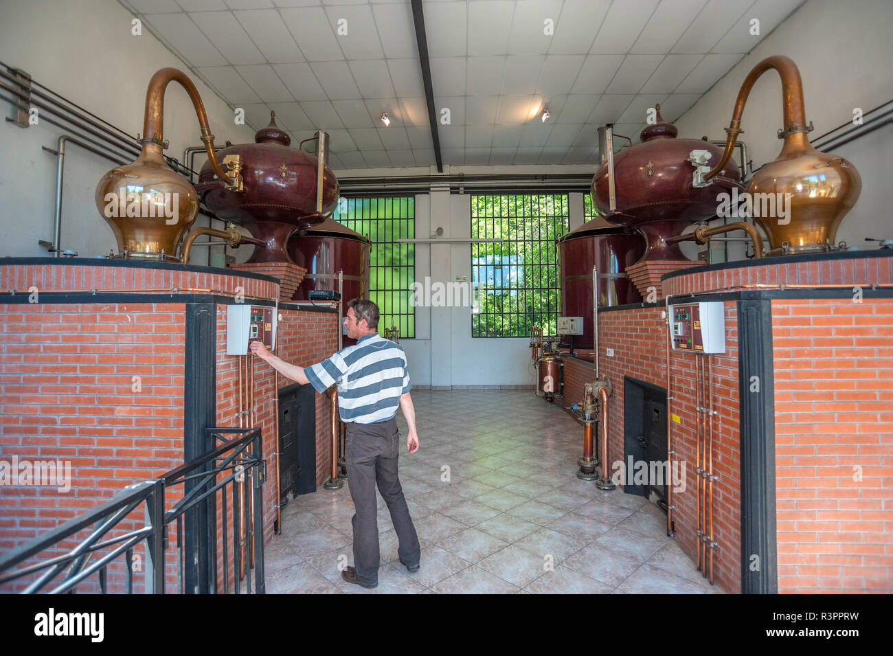 Calvados normandy historical distillery hi-res stock photography and ...