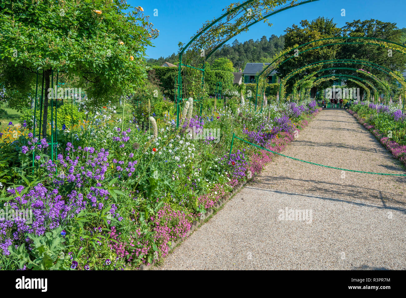 Monet's garden, Giverny, Normandy, France Stock Photo