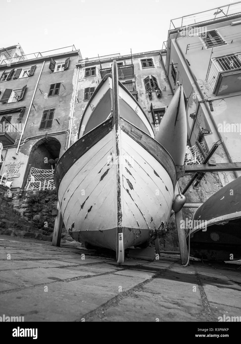 Handcrafted boat Black and White Stock Photos & Images Alamy