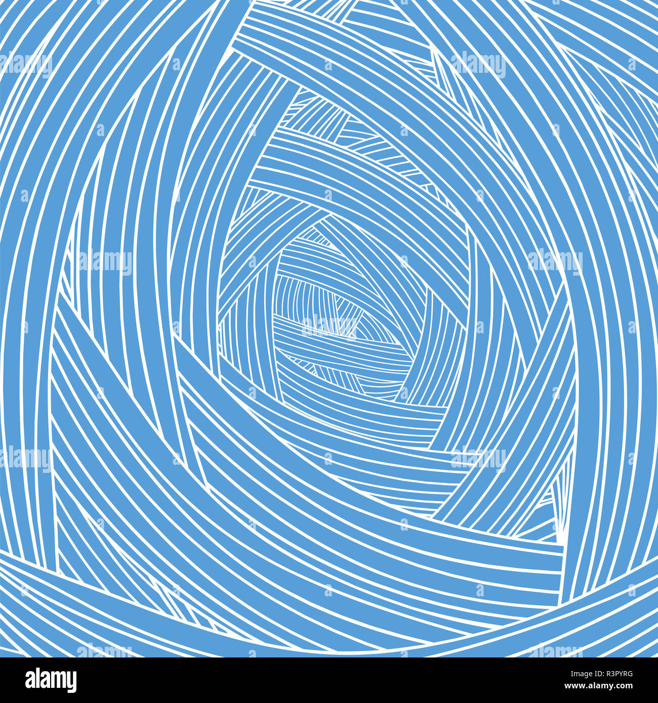 Abstract Blue Wave Background Stock Photo - Alamy