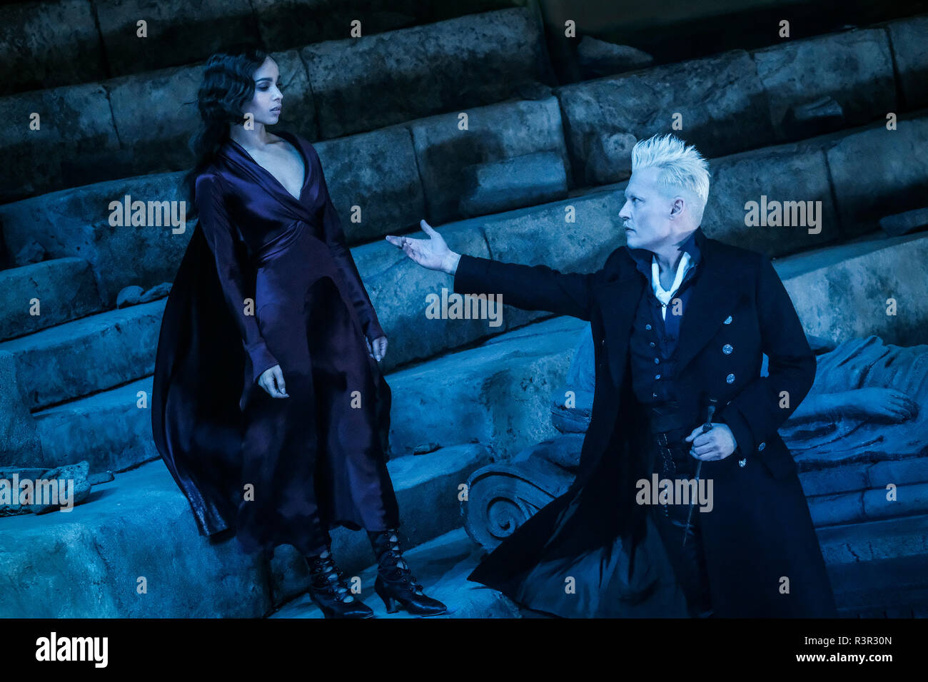 Zoe Kravitz Fantastic Beasts Stock Photos Zoe Kravitz