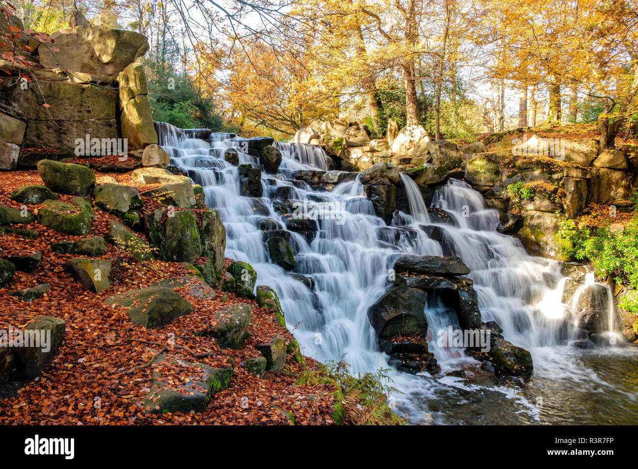 Virginia Water Falls Virginia Water Lake Virginia Water Surrey England