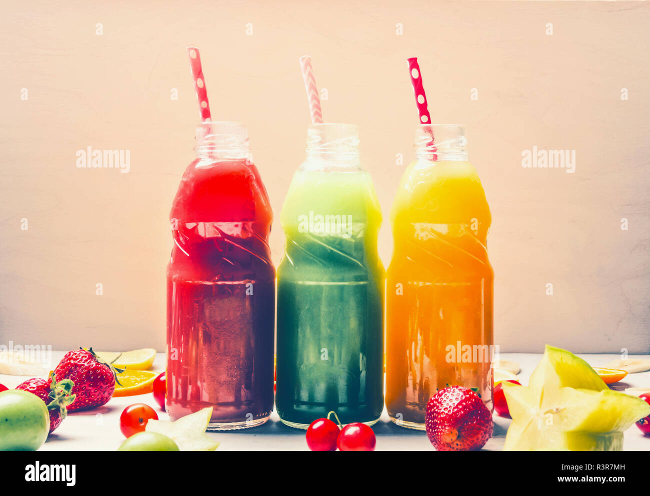 Download Red Yellow Smoothies In Bottles High Resolution Stock Photography And Images Alamy PSD Mockup Templates